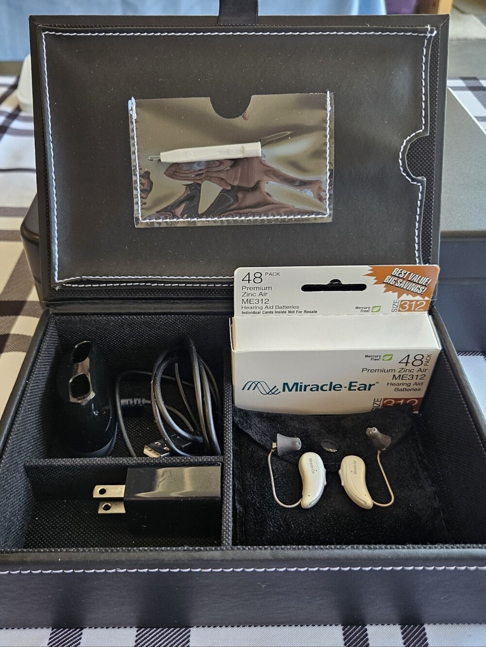 Miracle Ear MEENERGY R Hearing Aids, Tested & Working
